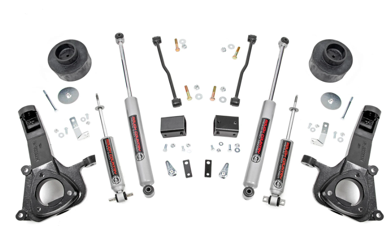 Rough Country 4" Lift Kit w/ N3 Shocks for 2009-2018 Ram 1500 2WD - 30730
