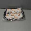 Guinea Pig Lunch Bag Floral Insulated Lunch Bag for Women Girls Reusable Lunch Box with Adjustable Shoulder Belt Portable Cooler Bag for School Travel Office Picnic (One Size, Color-1)