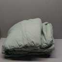 Litanika Comforter Full Size Set Sage Green, 3 Pieces Lightweight Bed Set, Solid Bedding Comforters Sets, Soft All Season Down Alternative Quilt Blanket (Full (79"x90"))