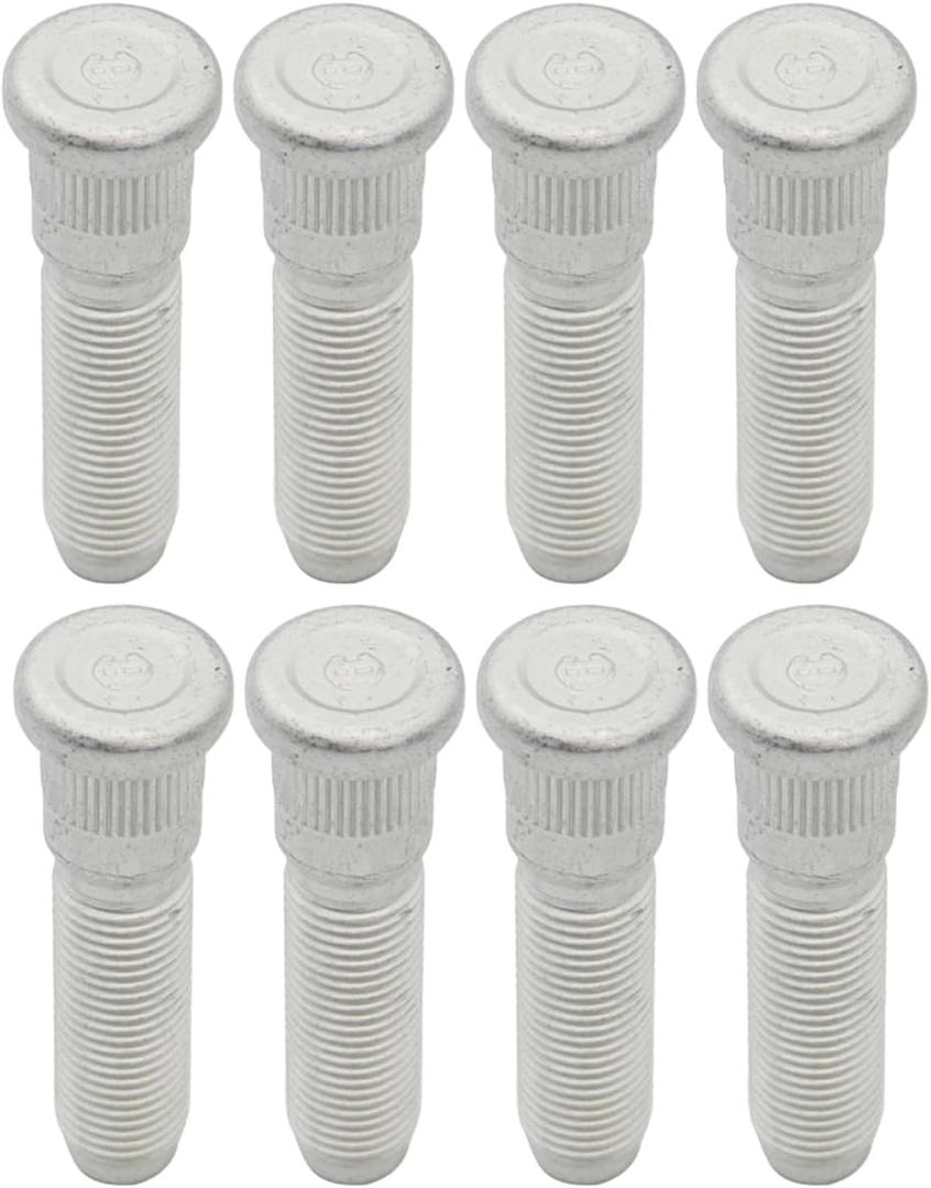 M14 x 1.5 Wheel Stud Compatible with Ram 2500 3500 2012-2019 8PCS Front or Rear Wheel Studs Replace 6509866AA