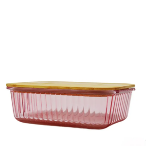 Alta Glass Food Container With Bamboo Lid 51.3 Oz