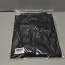 Men's Long Sleeve Polo Shirts for Men, Casual & Work Golf Polo Shirts with Split Hem,Stylish Collared Shirt (Black, L)