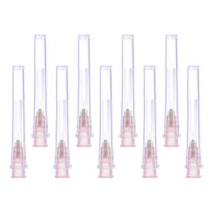 34 Ga 5/32 Inch Lab Syringe Needle, Disposable Dispensing Lab Supplies, Individually Wrapped, Box of 100