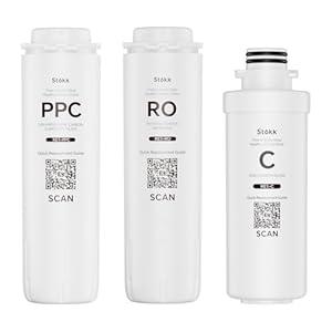 Stokk E1 PPC, RO, C Combination Replacement Filter for E1 Countertop Reverse Osmosis Water Filter