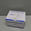 U-100 1ml Syringe with Needle, 31G 1/4" 6mm 1cc Syringes, Disposable Individual Package, Pack of 100