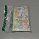 MKLTUHGDG 24 PCS Easter Treat Bags, Easter Goodie Bags, Paper Bags with Stickers Easter Gift Bags for Kids Easter Party Favors Cookies