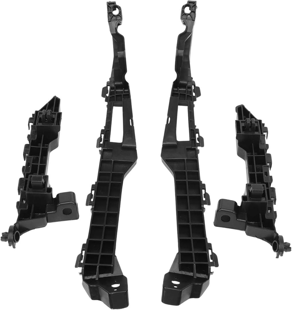 Front Headlight and Bumper Bracket Mount Support Retainer Kit Fit for 2018-2020 Honda Accord EX/EX-L/LX/Sport Left and Right Side Sets of 4 Brackets Included OEM 71190-TVA-A00, 71198-TVA-A01