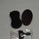 3Pcs Hair Styling Set for All - Curl Brush, Twist Sponge for Textured Hair with Metal Pick