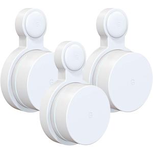 Outlet Wall Mount for Google WiFi AC1200, Cable Management & Space Saving, Easy to Move, Wall mount holder for Google WiFi(2020 model-Round Plug)(3 Pack)
