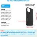 ykooe Cell Phone Pouch Nylon Belt Holster Case Compatible with iPhone 17 16 15 14 13 12 11 & Pro Models, Samsung Galaxy S20 S21 S22 S23 S24 S25, RedL