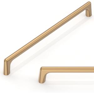 10 Pack Champagne Bronze Cabinet Pulls 7.5 Inch(192mm) Kitchen Cabinet Handles Cabinet Hardware for Drawer Pulls