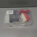 2 x Fine Stitch Gun for Clothes, Stitch Gun Quick Clothing Fixer with 2 Needles & 5000 Micro Fasteners(2500 Black & 2500 White),Tagging Gun, Hemming Gun Red