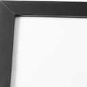 Amazon Basics Rectangular Wood Poster Frame, 20" x 30", Black