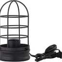 Cerdeco Small Vintage Table Lamp,Industrial Desktop Lamp for Bedside,Bar,Cafe,Bedroom,livingRoom,(Bulb Not Included)