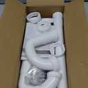 Bathroom Sink Drain Kit,for Most 1-1/4 Bathroom & Kitchen Sink Drain Repair,1-1/4 P Trap or S Trap Sink Plumbing Kit,Sink Pipe Replacement Parts