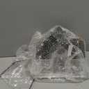 Solar Bird Feeders House Outside Hanging Metal Wild Bird Feeder Outdoors Large Cardinal Bird Feeder Birdhouses Squirrel Proof White