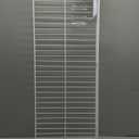 Rubbermaid Direct Wall Mount Closet Shelf, 4 Ft. Wide, Mounting Hardware Kit Included, White, Wire Shelving Organizer System for Home/Laundry/Bathroom/Mudroom/Pantry/Linen Closet