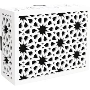 GRAUES Doorbell Cover | modern design door chime covers decorative | wooden doorbell cover box only(7.75 x 6 x 2.75)