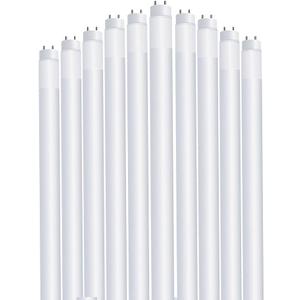 Feit Electric 4 Ft. 40W Equivalent (20W), Daylight 5000K, T12 Direct Replacement Linear LED Tube Light Bulb, T1248/850/LEDG2/2/5, 10 Count