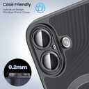 4 x Compatible for iPhone 17 Camera Lens Protector, Explosion-Proof 9H Tempered Glass with Clear Original Style Ring, Ultra HD Clarity, Anti-Scratch Lens Protection Cover, Case Friendly (Clear)