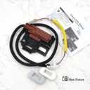 W10404050 W10238287 Washer Lid Lock Latch Switch and Harness Kit Compatible with Specific Whirlpool Maytag Kenmore Amana Crosley Washing Machines