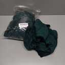 Deisy Dee Velvet Stretch Dining Room Chair Covers - Colorful and Washable Parson Chair Slipcovers - Stretchable Removable Furniture Protectors (4, Kelly)