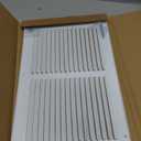 14x8 Vent Cover(Duct Opening Size),Air Return Vent Cover,Flat Vent Cover,Rejillas De Aire Acondicionado para Casa,Return Air Grilles,Outer Dimensions:15.75"Wx9.75"H(14"W x 8"H, Duct Opening)