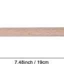 12 Pack Wooden Crab Mallets Natural Hardwood Crab Hammers Lobster Seafood Crackers