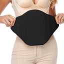 Moolida Lipo Foam Compression Ab Board Post Surgery Abdominal Board Liposuction (Black), One Size