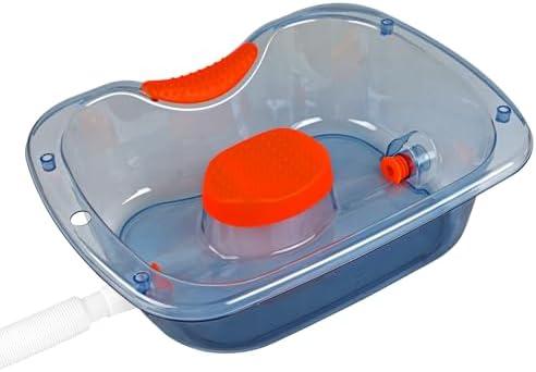 Hair Washing Basin for Bedridden, Portable Shampoo Bowl and Basin at Home for the Elderly, Pregnant Woman With Neck Support Hair Washing Basin.