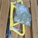 Backyard Discovery Belmont Cedar Wood Swing Set with Wave Slide, Play Deck, Rock Wall Ladder, Snack Bar Window, Shaded Picnic Area, Bench, Belt Swings, Trapeze, Sandbox Area, Canopy, Outdoor Playset (Large, Green)