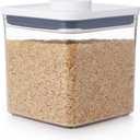 OXO Good Grips POP Container - Airtight Food Storage - Big Square Short 2.8 Qt Ideal for 5 lbs of Sugar, Cookies or Crackers