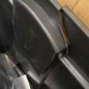 Safco Step On Plastic Trash Can with Foot Pedal, 17 Gallon Garbage Can for Kitchen, Indoor or Outdoor Use, Hands Free, Black