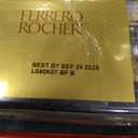 Ferrero Rocher, Premium Milk Chocolate Hazelnut, Individually Wrapped, Chocolate Gift Box, 16 Count, 7 oz Best By: Sep/29/2025