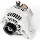 Alternator Fit for Pontiac Vibe 2003-2008, Toyota Corolla 2003-2008/Celica 2000-2005/Matrix 2003-2008/MR2 Spyder 2000-2005, 1.8L #Replace 1022111900 13878 12V 80A 6-Groove Pulley Alternator