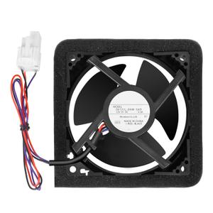 Upgraded DA81-06013A Refrigerator Evaporator Fan Motor Compatible with Samsung Refrigerator Fan Motor DA31-00287A Fridge Evaporator Fan Motor No Noise RF28HMEDBSR, RF263BEAESR, RF28HDEDBSR