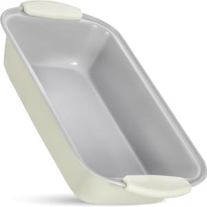 3 x Boxiki Kitchen Premium Ceramic Bread Loaf Pan - 11x5 Non-Stick Bread Pan, Ideal for Homemade Bread Loaf, Meatloaf pan Suitable for Baking Enthusiasts