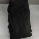 FreshCulture King Flat Sheet - Hotel Quality King Flat Sheet Only - Brushed Microfiber Top Sheet - Ultra Soft & Breathable - Wrinkle-Free - Easy Care - Single Flat Sheet (King, Black)