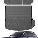 Mixsuper Cargo Liner for Jeep Grand Cherokee 2022-2026, All Weather TPE Trunk Cargo Mat with Backrest Protectors Compatible with Grand Cherokee & 4xe (Not for Grand Cherokee L/WK)