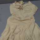 Yellow Mini Beach Dress, Size Large