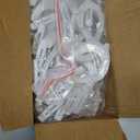 48pcs Laundry Hooks Clip Plastic Clothes Hangers Pins Super Strong Hanger Clips for Bathroom Travel Portable Durable Clothespins White