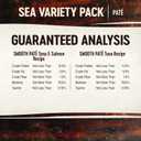 Wellness CORE Tiny Tasters Pate Adult Wet Cat Food, Natural, Protein-Rich, Grain Free, 1.75-Ounce Pouch, 12 Pack, (Seafood Variety Pack)