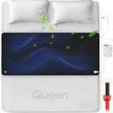 Grounding Mat for Bed, Enjoy The Grounding Effect Indoors, for Better Sleep, Pain and Stress Relief, Grounding Mat Set Comes with Grounding Cord, 27''60'' (Queen)