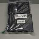 Junction Box, 2Pcs Reserved Holes Electrical Boxes Waterproof IP65 ABS Plastic Electrical Power Cord Enclosure Project Box Black 7.9 x 6.1 x 3.1 inch(200x155x80mm)