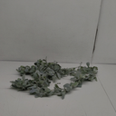 Tinsow 6.2 ft Artificial Lambs Ear Garland Lambs Ear Greenery Vine Flocked Leaf Garland Autumn Faux Vine Fall Boho Greenery and Leaves for Harvest Festival Farmhouse Mantle Home Decor