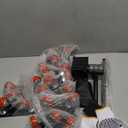 2000LBS Heavy Duty Furniture Dolly & Mover - 6.4" Carbon Steel Panel with 5X 360 Wheels, Non-Slip Sliders & Lifter for Sofa, Piano, Appliances (Red)