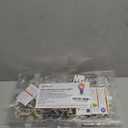 HXWEIYE 300LED Fairy Curtain Lights, 9.8x9.8Ft USB Plug-in 8 Modes Christmas String Hanging Lights with Remote for Bedroom Backdrop Wedding Indoor Wall Decor, Warm White, Standard –3  Packs