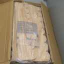 Amdermi Scalloped Design | 3-Tier Montessori Solid Wood Kids Bookcase | 29.6" Wide Toddler Storage Shelf | Easy Access Floor Display Furniture for Playroom/Nursery (Natural)