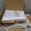 Plant Stand Indoor with 4 Grow Lights - 63" Tall Plant Shelf- 8 Tiered Corner Plant Flower Stands Display Shelves for Home, Patio (White)