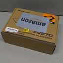 FV270 Luminous Rotating Platform - Spinning Demo Stand Offers a Dedicated Space for Hobby Figurines, Turning Your PC into a Personalized Gallery! (White)